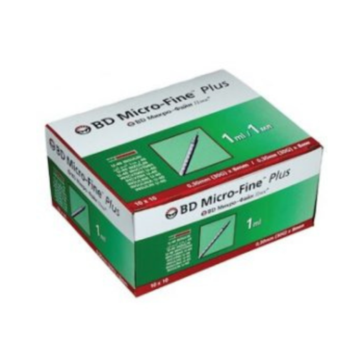 Bd Micro-Fine Plus Insulin Syringes, 1ml