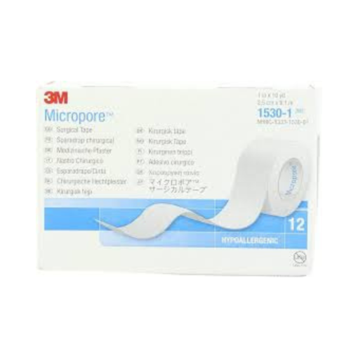 Micropore Paper Surgical Tape 7. 5cm x 9.14m (3in x 10yds)