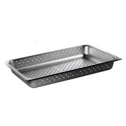 Stainless steel Perforated Mayo Tray - 350X252X16 Mm