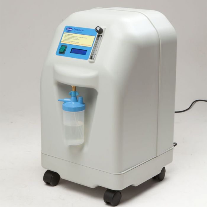 Medical outlet oxygen concentrator