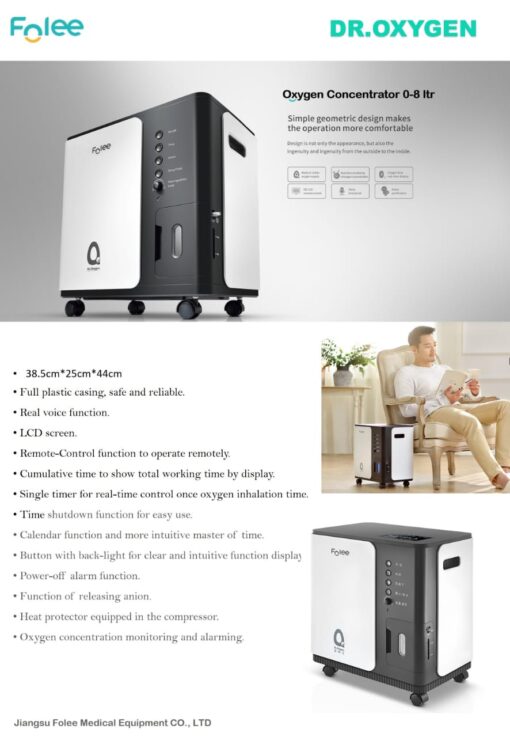 Folee oxygen concentrator