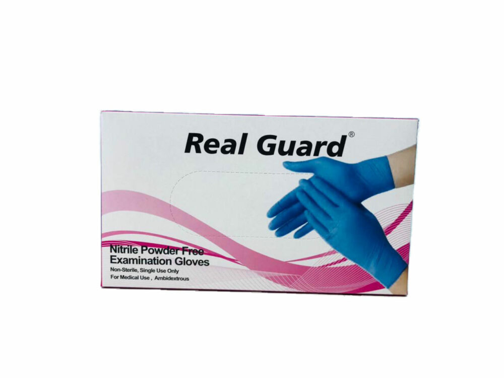Real Guard Nitrile powder free gloves-Medical Gloves