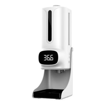 K9 X Sanitizer dispenser with thermometer