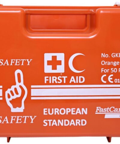 Fast Care First Aid Kit for 50 people Orange
