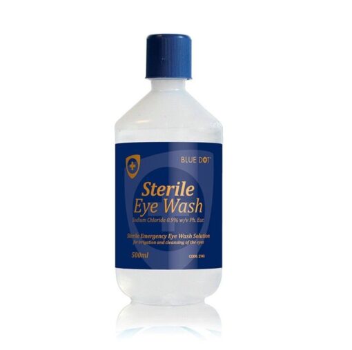 Blue Dot Eye Wash Bottles