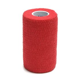 Self Adherent Cohesive Wrap Bandage - 3, Red