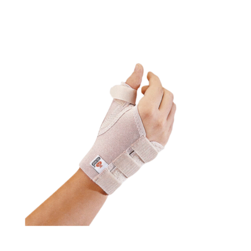 Orliman Right Hand Short Wrist Support, Beige
