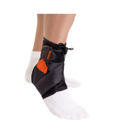 Orliman Tobiplus Lace-Up Stabilising Ankle Support, Black