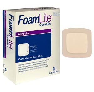 Silicon Foam Lite Adhesive Wound care Sterile 10 x 10