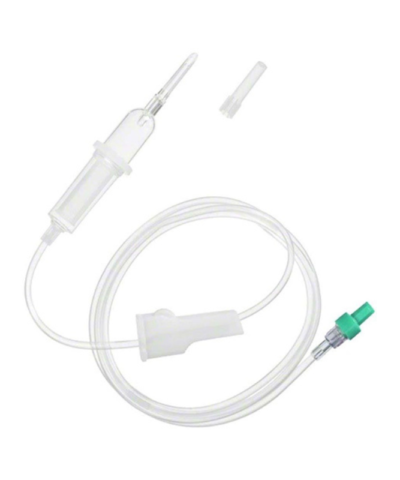 I v set with luer lock