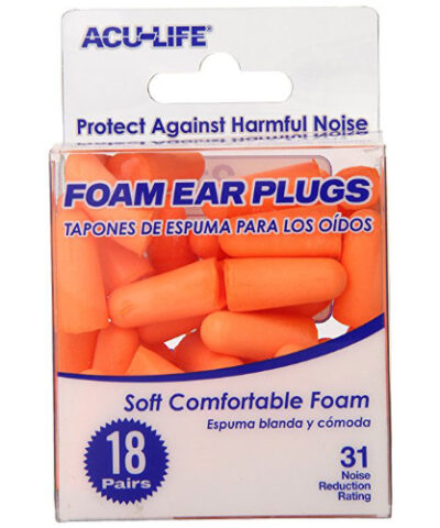 Acu Life Foam Ear Plugs 18 Pair
