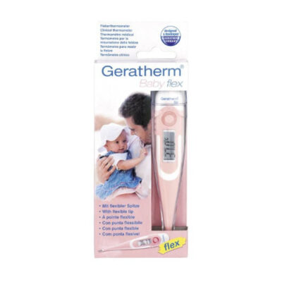 Geratherm Baby Flexdigital Thermometer - Rose