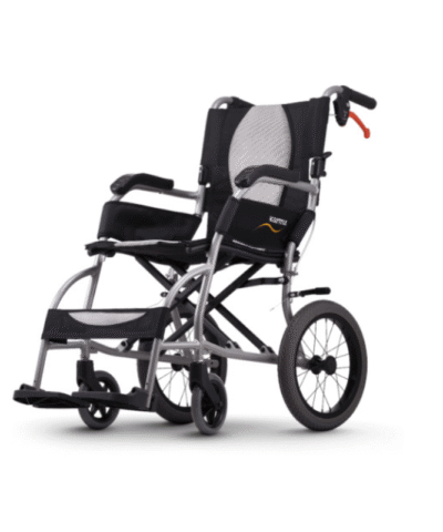 Karma Ergo Lite Wheel Chair S Black-P.Silver16inch-925-1801By