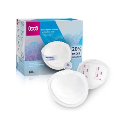 Lovi Breast Pads Discreet Elegance Lovi 60 Pcs- 19607