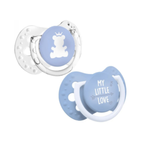 Lovi Dyn Soother Silicone 0-2M (2 Pcs) My Little Love-22847G
