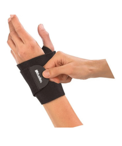 Mueller Wrist Support Wrap- Black-4505