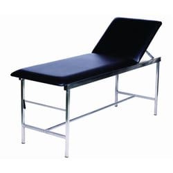 Examination Table Bed with support for paper roll with wheels