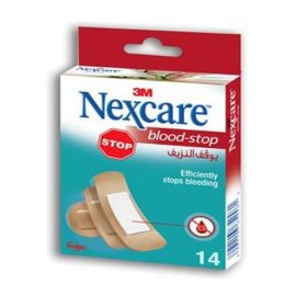 Nexcare - Bs-14 Blood-Stop Bandages, Assorted, 14 Per Box