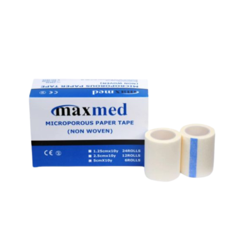 Maxmed Medical Transparent Pe Tape 2.5cm - 12pcs