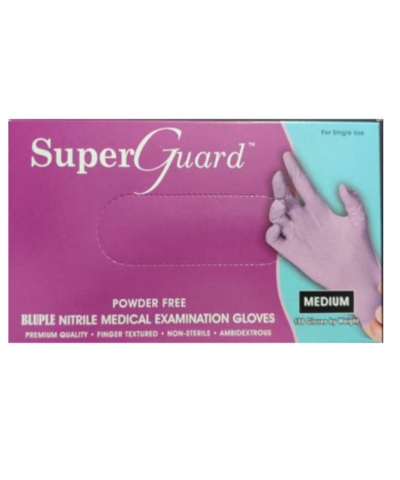 Super Guard - Gloves Nitrile Powder Free - Medium