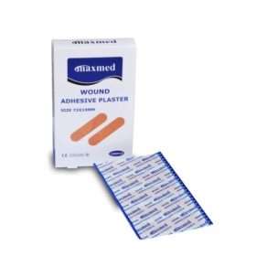 Maxmed Wound Adhesive Plaster - 100 Pcs