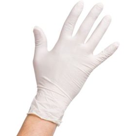 Natalie Care Latex Powder Free Gloves White - 100 Pcs