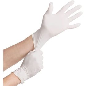 Natalie Care Latex Powder Free Gloves White - 100 Pcs
