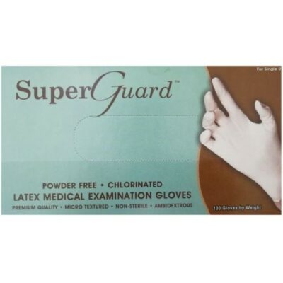 Super Guard - Gloves Latex Powdered - Large