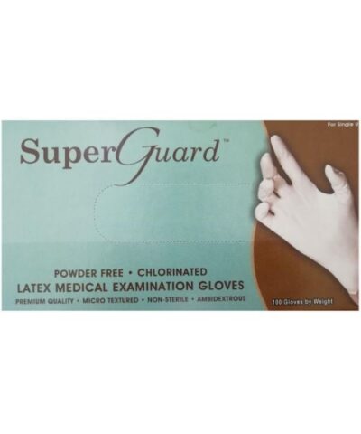 Super Guard - Gloves Latex Powdered - Large