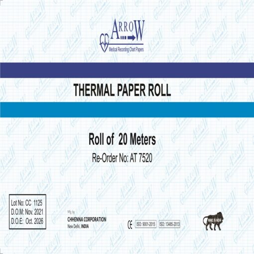 Arrow AT 7520 Thermal Paper Roll 75 mm x 20 meters