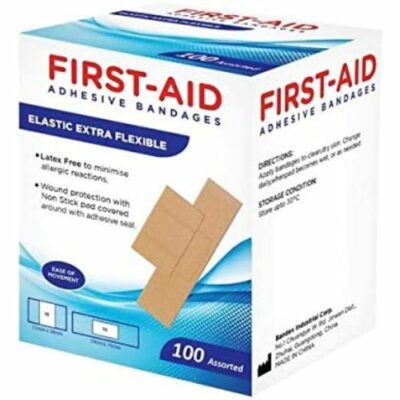 First Aid - Elastic Extra Flexible Bandages Asstd 100's