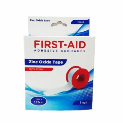 First Aid - Zinc Oxide Tape 5 x 1.25 cm 1 Roll
