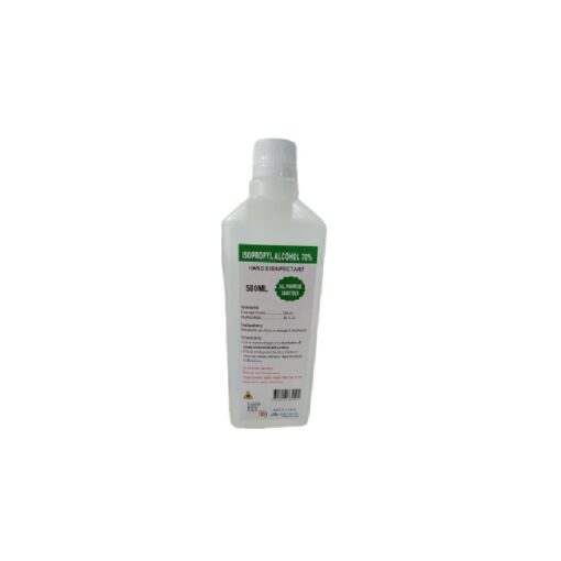 70% Isopropyl Alcohol Hand Disinfectant 500ML