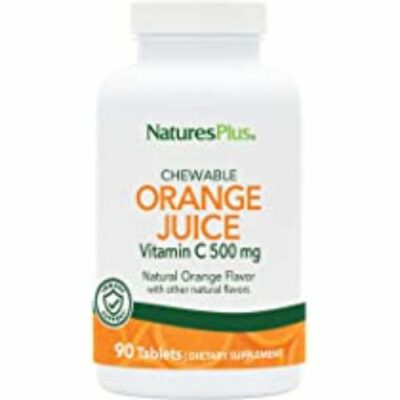 Natures Plus - Orange Juice 250mg Chewable Vitamin C 90 Tabs