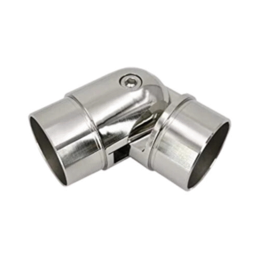 2X Fittings Between Two Railing Connections with Adjustable Angle