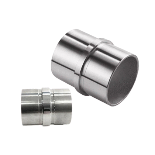 2X Stainless Steel Balustrade Connector Tube