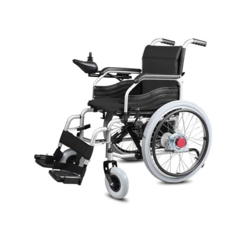Electric Wheelchair With Manual Self Propelled Robust