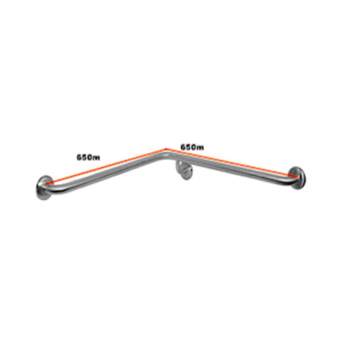 L-Shaped Grab Rails for Showers and Bathrooms
