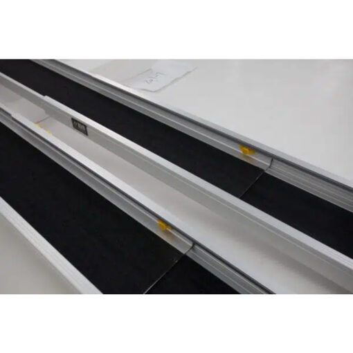 Anti-Slip Telescopic Wheelchair Portable Ramp 210cm
