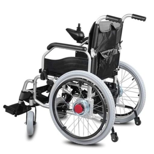 Electric Wheelchair With Manual Self Propelled Robust
