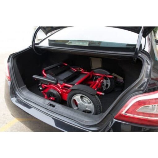 Lightweight and Foldable Electric Wheelchair-Air Hawk