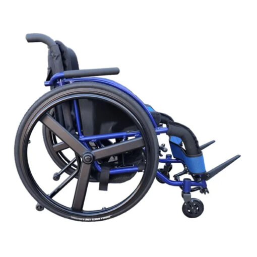 Lightweight Leisure Manual Wheelchair with Foldable Option - Invent Wheels