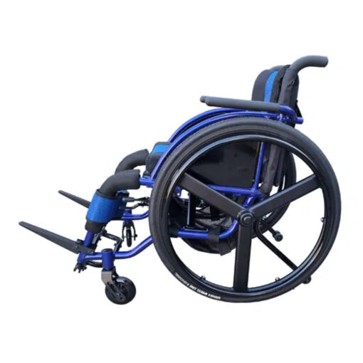 Lightweight Leisure Manual Wheelchair with Foldable Option - Invent Wheels