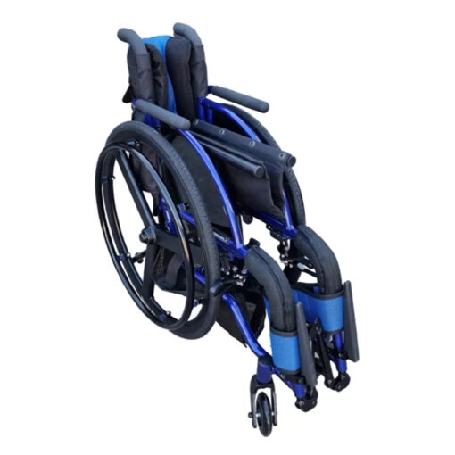 Lightweight Leisure Manual Wheelchair with Foldable Option - Invent Wheels
