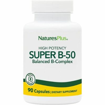 Natures Plus - Super B 50 Vegicaps 90