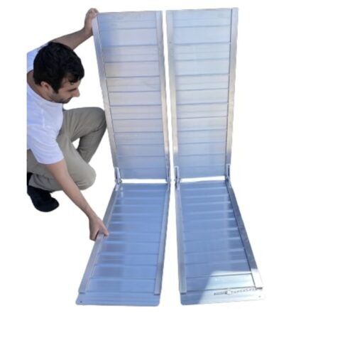 Surface Resistant and Foldable Wheelchair Ramp