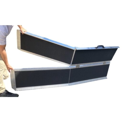 Surface Resistant and Foldable Wheelchair Ramp