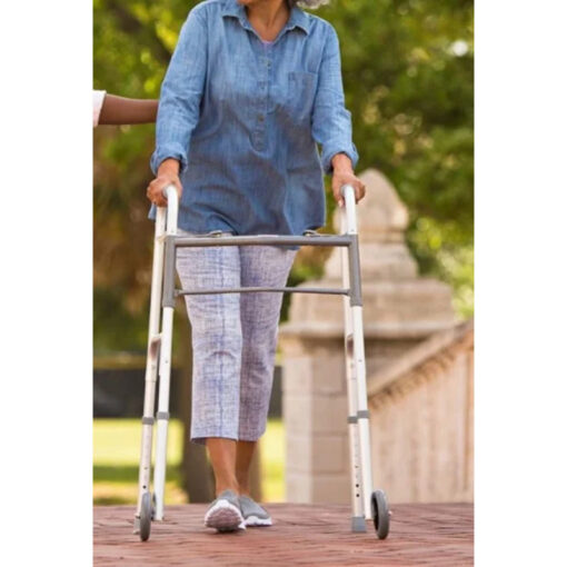 Walking Walker Frame with Front Castor Wheels