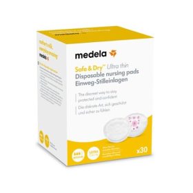 Medela - Safe & Dry Ultra Thin Disposable Absorbent Nursing Pads 30 Units