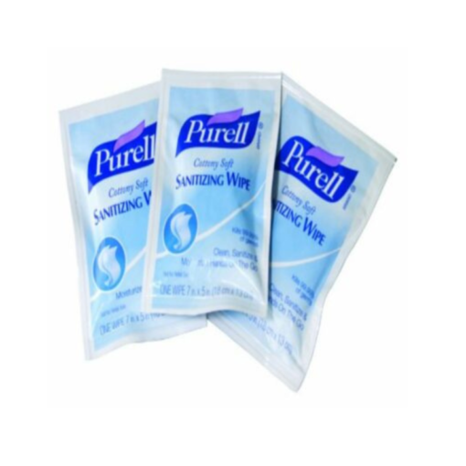Purell - Cottony Soft Hand Sanitizing Wipes, Single Use - 9026-1M(Pack of 50)